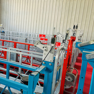 Plate-forme de corde suspendue galvanisée