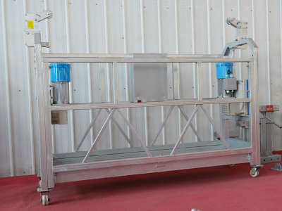 Plateforme suspendue pour une seule personne