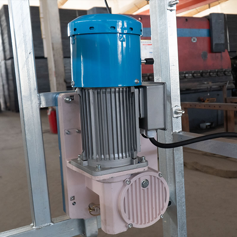 Support de moteur de palan à traction