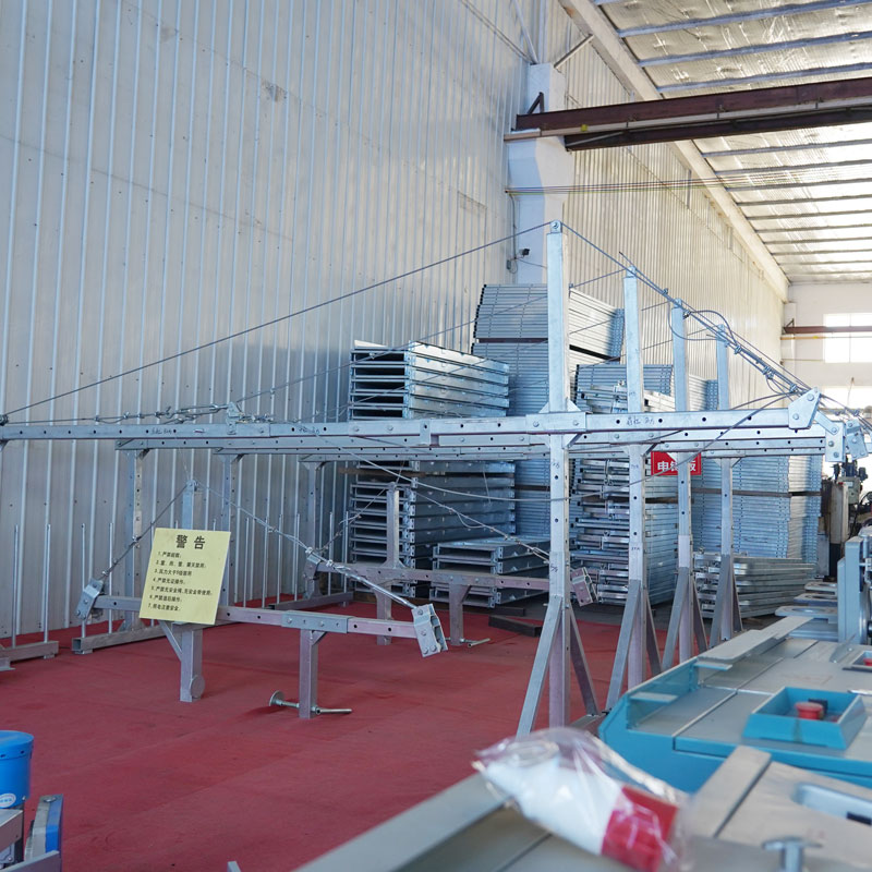 Plate-forme de pont suspendu Plate-forme de pont suspendu